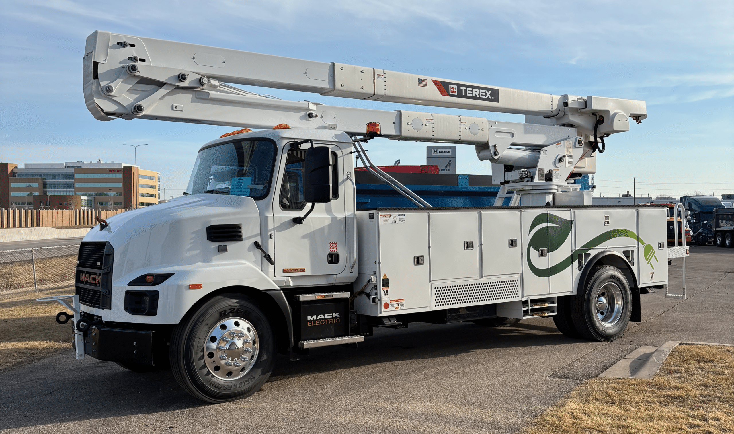 Mack MD7 Electric Bucket Truck: Zero Emissions, Maximum