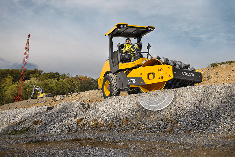 Volvo SD75B soil compactor
